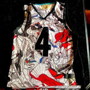 Entree LS retro Jordan Jersey